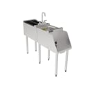 Perlick TSS12BS 12" Underbar Blender Recess Station w/ Dump Sink thumbnail 2