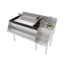 Perlick UCS48B-LF 48" Cocktail Station - Ice Chest, Bottle Wells, 18" Blender Area w/ Sink thumbnail 2