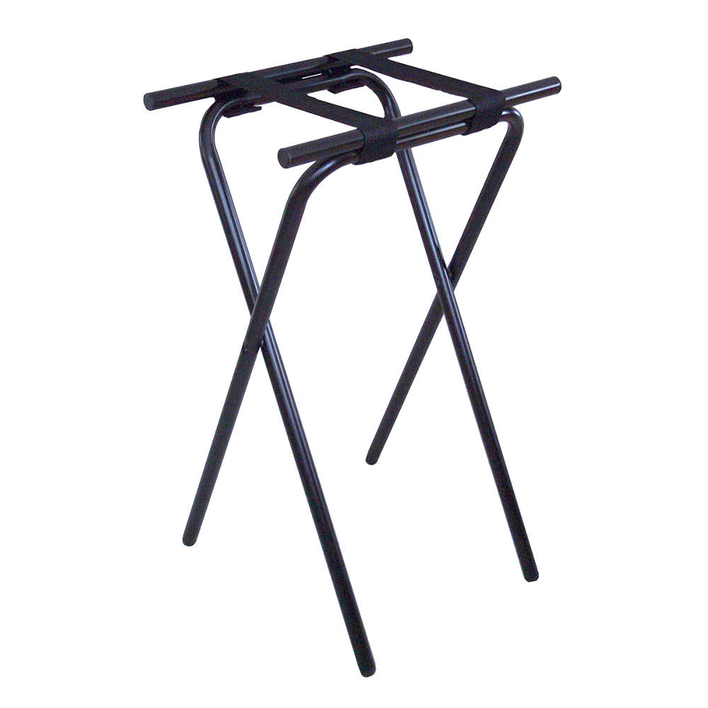 CSL 31" Folding Tray Stand - Steel, Black (1053BL)