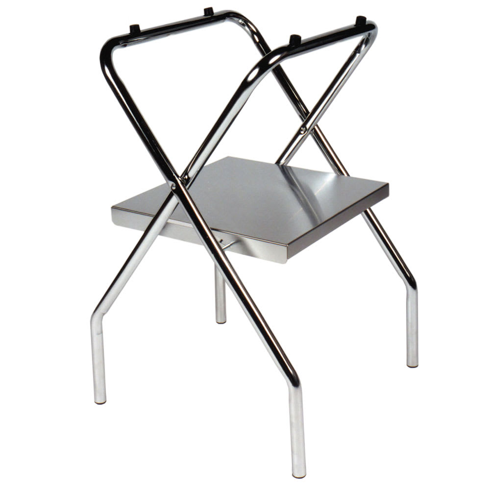 CSL 30 1/2" Open Top Tray Stand w/ Shelf & Wide Base (1054S-C-1)