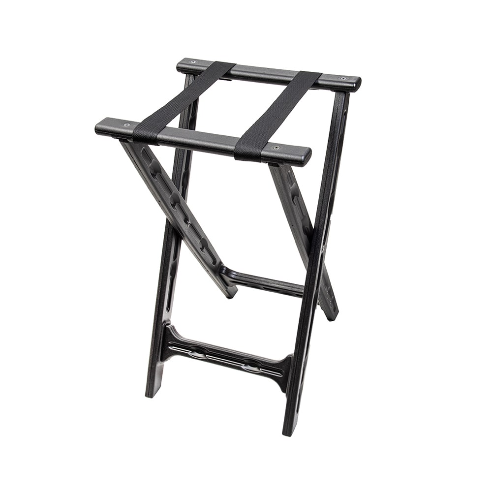 CSL 30" Folding Tray Stand - Plastic, Black (1500BLK)