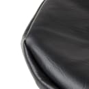 Royal Industries 15" Vinyl Stool Cover, Black (ROY 720 CB) thumbnail 3