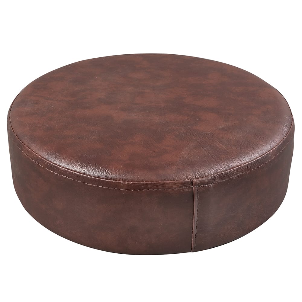 Royal Industries Replacement Standard Bar Stool Seat, Brown Vinyl (ROY 7711 SBRN)