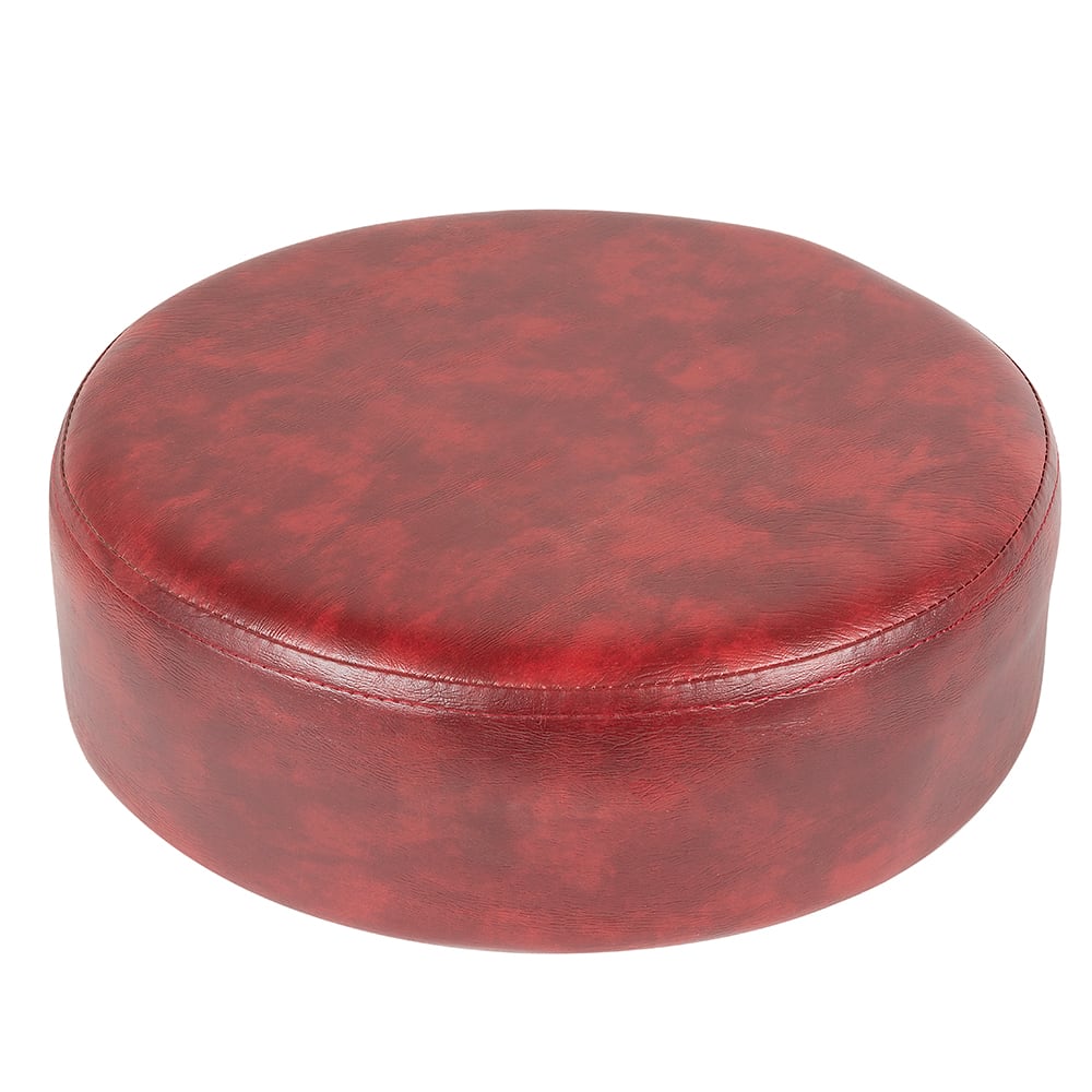 Royal Industries Replacement Standard Bar Stool Seat, Crimson Vinyl (ROY 7711 SCRM)