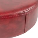 Royal Industries Replacement Standard Bar Stool Seat, Crimson Vinyl (ROY 7711 SCRM) thumbnail 5