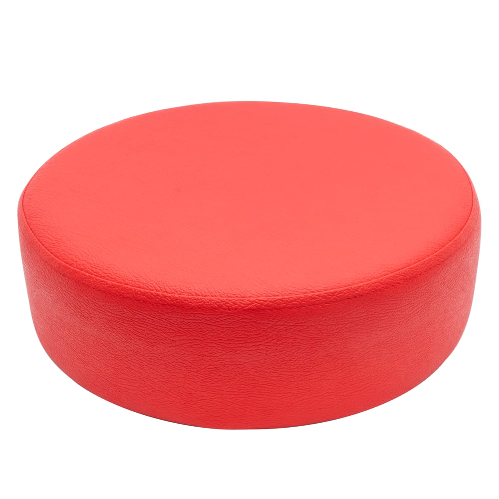 Royal Industries Replacement Standard Bar Stool Seat, Red Vinyl (ROY 7711 SR)