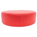 Royal Industries Replacement Standard Bar Stool Seat, Red Vinyl (ROY 7711 SR) thumbnail 3