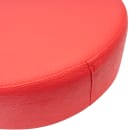 Royal Industries Replacement Standard Bar Stool Seat, Red Vinyl (ROY 7711 SR) thumbnail 4