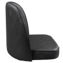 Royal Industries Replacement Bucket Bar Stool Seat, Black Vinyl (ROY 7714 SB) thumbnail 2