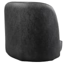 Royal Industries Replacement Bucket Bar Stool Seat, Black Vinyl (ROY 7714 SB) thumbnail 5