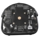 Royal Industries Replacement Bucket Bar Stool Seat, Black Vinyl (ROY 7714 SB) thumbnail 7