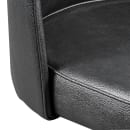 Royal Industries Replacement Bucket Bar Stool Seat, Black Vinyl (ROY 7714 SB) thumbnail 8