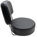 Royal Industries Replacement Open Back Bar Stool Seat, Black Vinyl (ROY 7715 SB) thumbnail 3