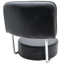 Royal Industries Replacement Open Back Bar Stool Seat, Black Vinyl (ROY 7715 SB) thumbnail 5