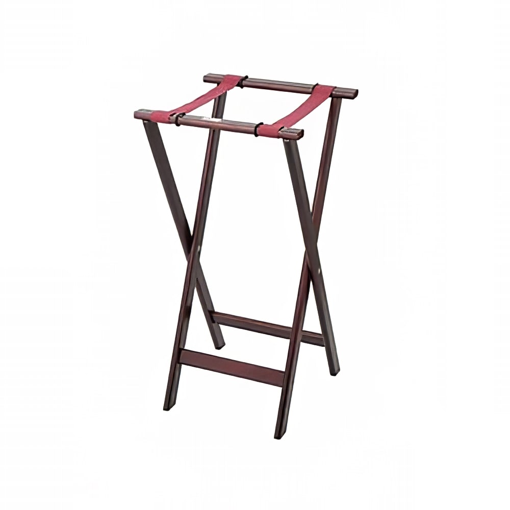 Royal Industries 38" Wood Tray Stand w/ Walnut Finish (ROY 772)