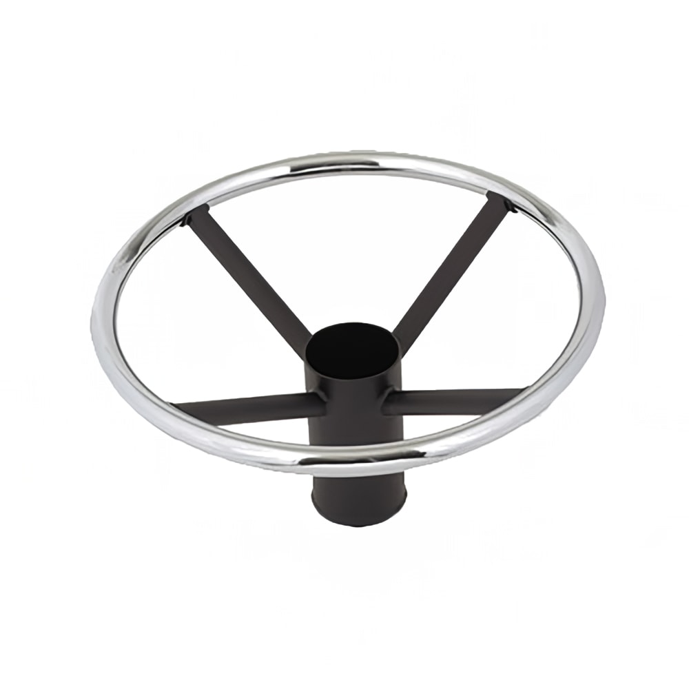 Royal Industries 19" Chrome Foot Rest for Stand Up Table Bases (ROY RTB 142 FR)