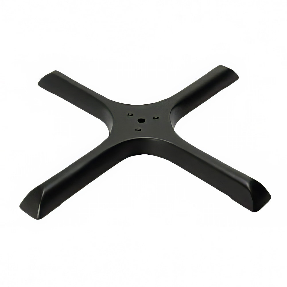Royal Industries Square Powder Coated Cast Iron Table Base, 33 x 33" (ROY RTB 3333 B)