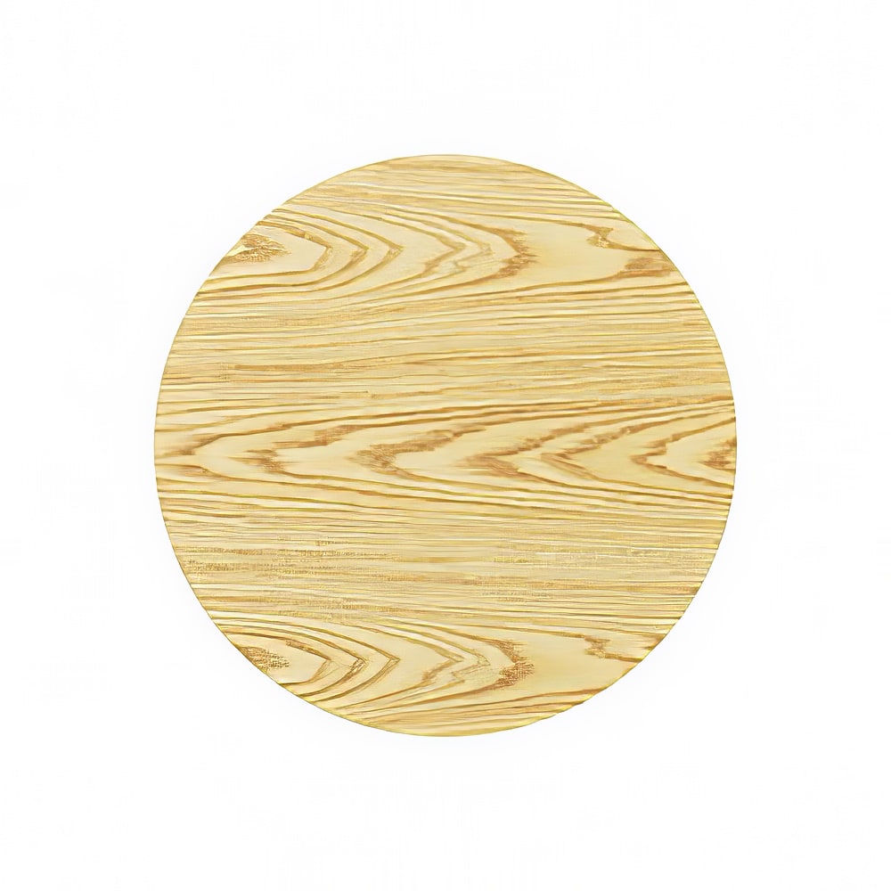 Royal Industries 30" Round Reversible Melamine Table Top, Oak/Walnut (ROY RTT 30 RT)