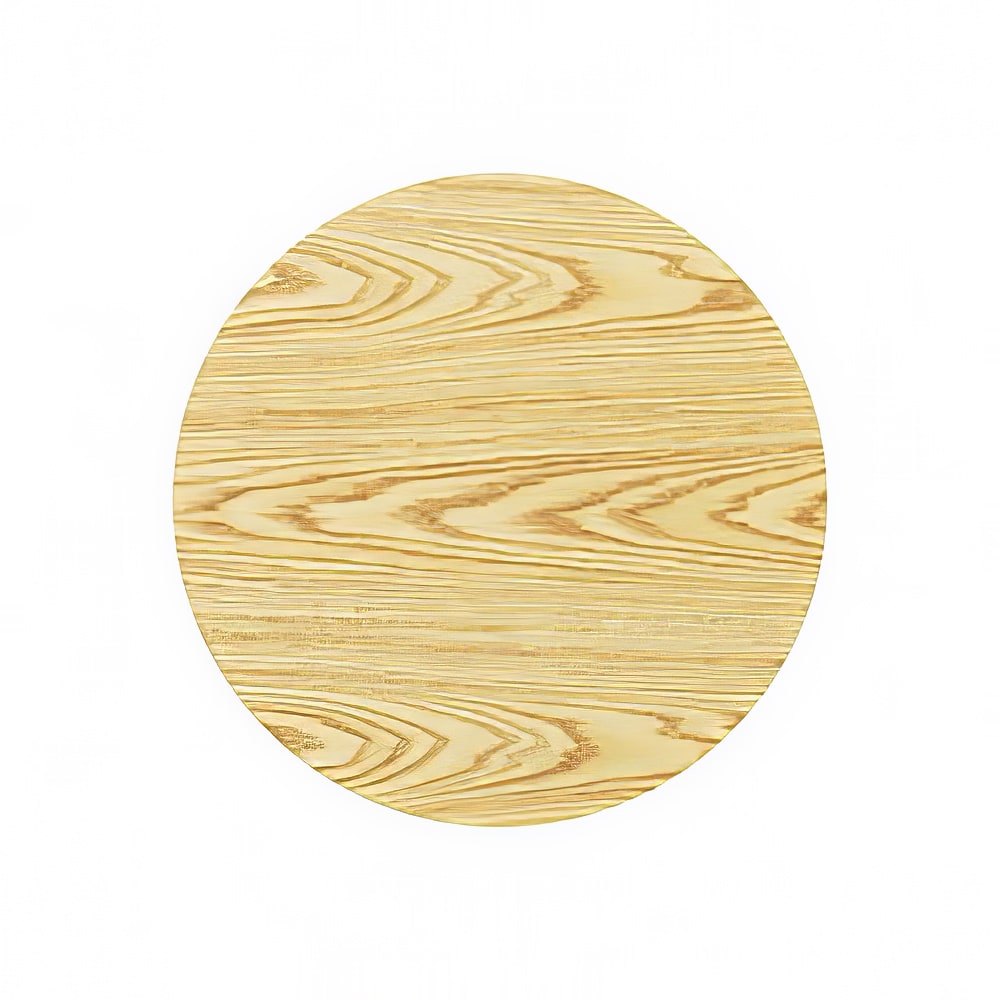 Royal Industries 36" Round Reversible Melamine Table Top, Oak/Walnut (ROY RTT 36 RT)