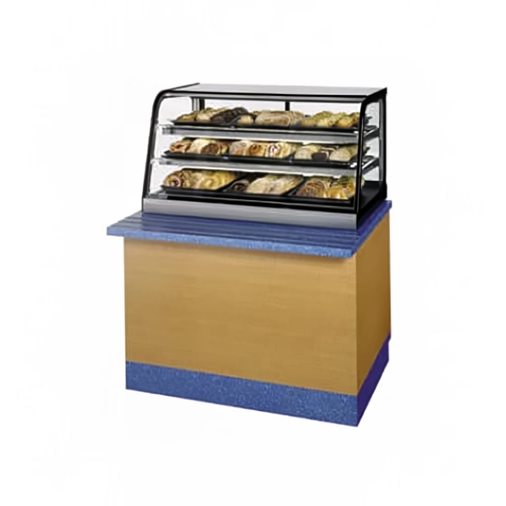 Federal CD4828SS 48" Counter Top Non-Refrigerated Self-Serve Merchandiser w/ Lift Up Doors