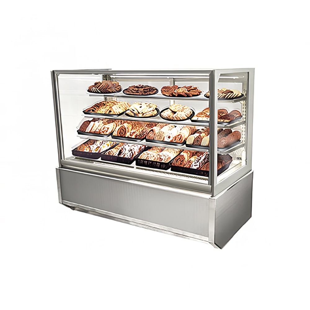 Federal ITD3634-B18 36" Full Service Bakery Case w/ Straight Glass - (4) Levels, 120v