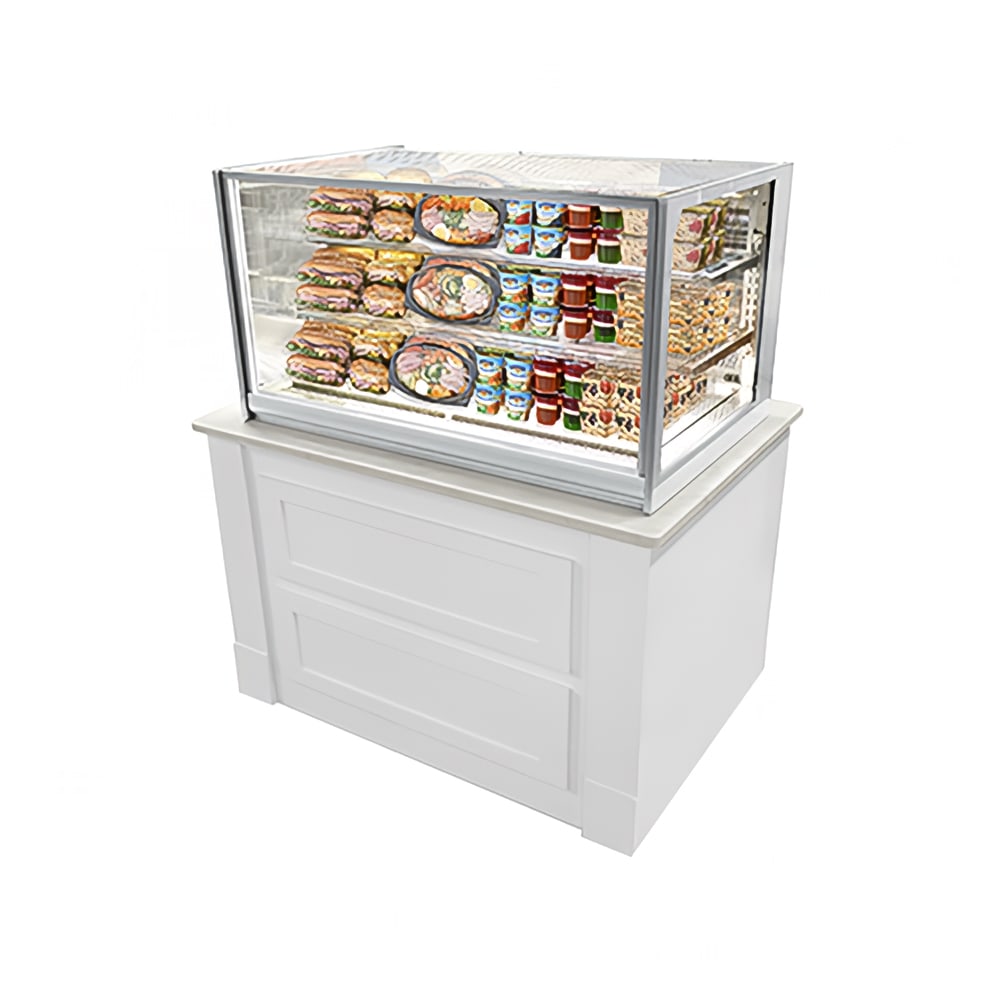 Federal ITR3626 36" Full Service Bakery Case w/ Straight Glass - (3) Levels, 120v
