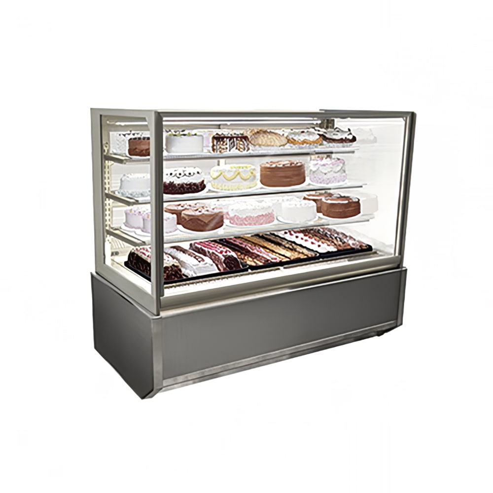 Federal ITR4826-B18 48" Full Service Bakery Case w/ Straight Glass - (3) Levels, 120v