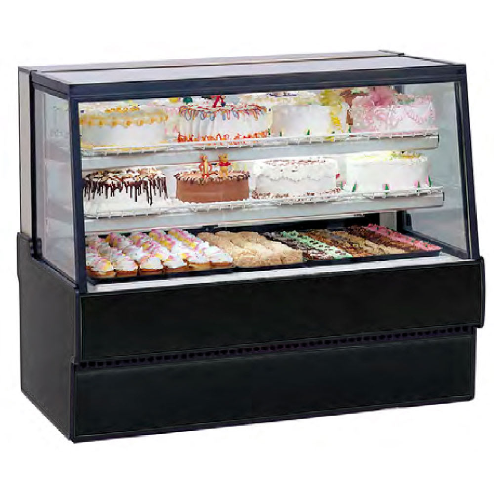 Federal SGR5042 50" Full Service Bakery Case w/ Straight Glass - (3) Levels, 120v