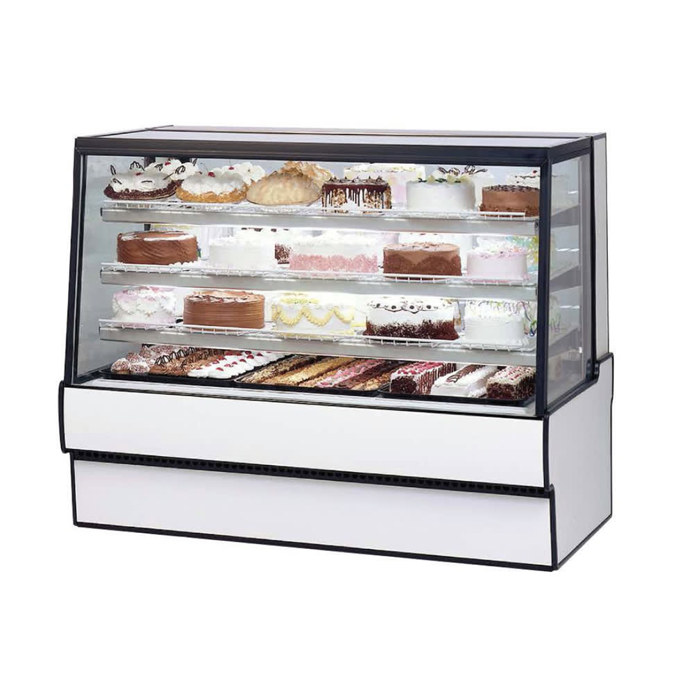 Federal SGR5048 50" Full Service Bakery Case w/ Straight Glass - (4) Levels, 120v