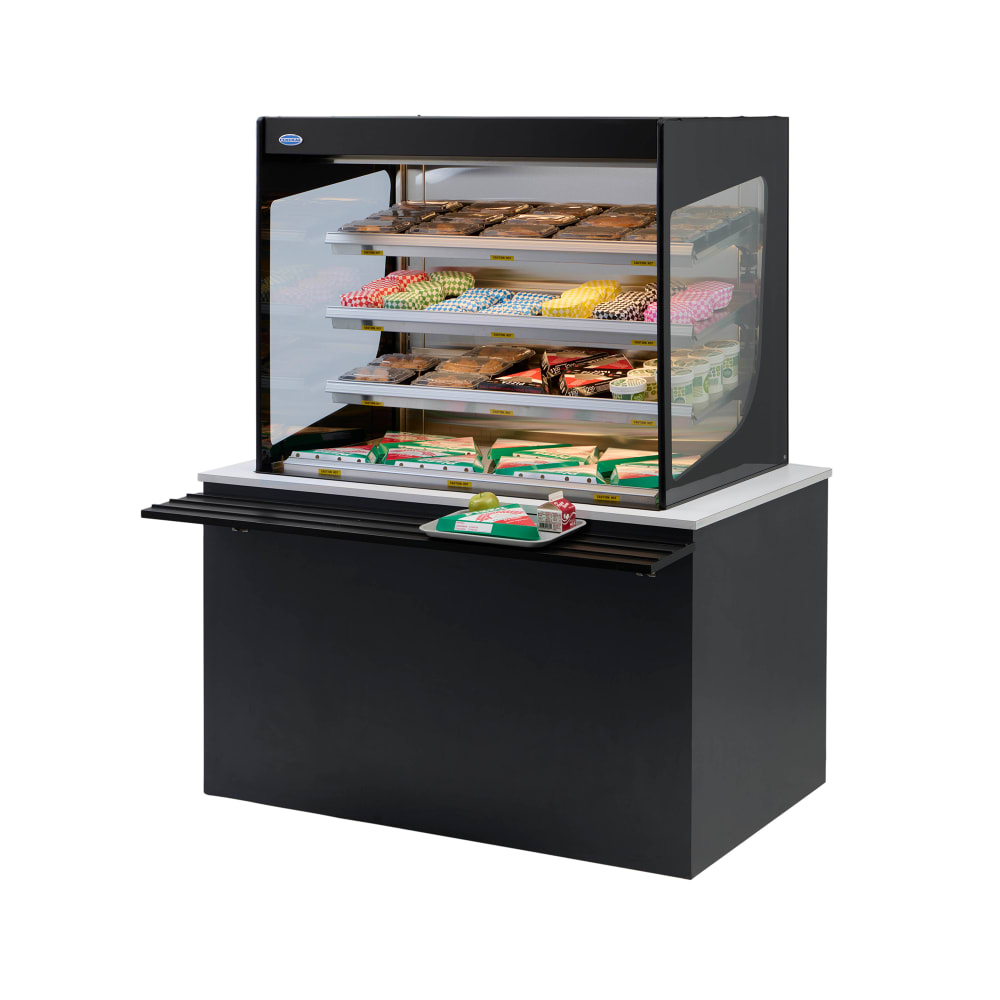 Federal VHSS2460C-SLD 24" Vision Series Self Service Countertop Heated Display Case - (4) Levels, 208-240v