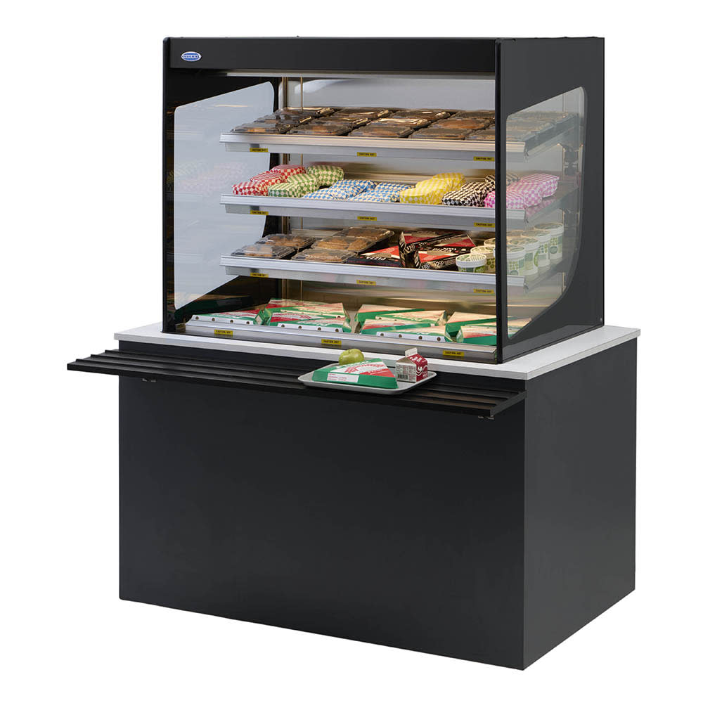 Federal VHSS4878S 47 1/4" Vision Series Self Service Countertop Heated Display Case - (5) Levels, 208-240v