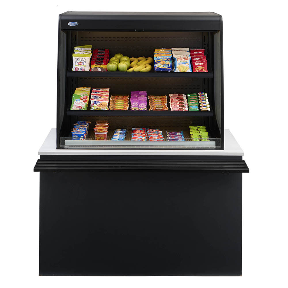 Federal VNSS7260S-SLD 71 1/4" Vision Series Self Service Open Air Case - (3) Levels, 120v