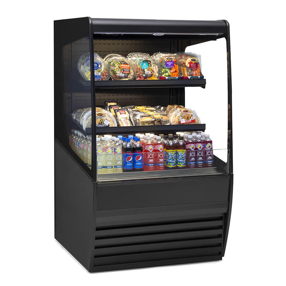 Federal VRSS4860S-SLD 47 1/4" Vision Series Vertical Open Air Cooler w/ (3) Levels, 208-240v