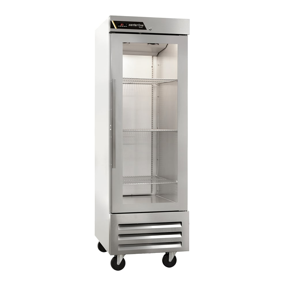 Centerline by Traulsen CLBM-23R-FG-R 27" One Section Reach In Refrigerator, (1) Right Hinge Glass Door, 115v