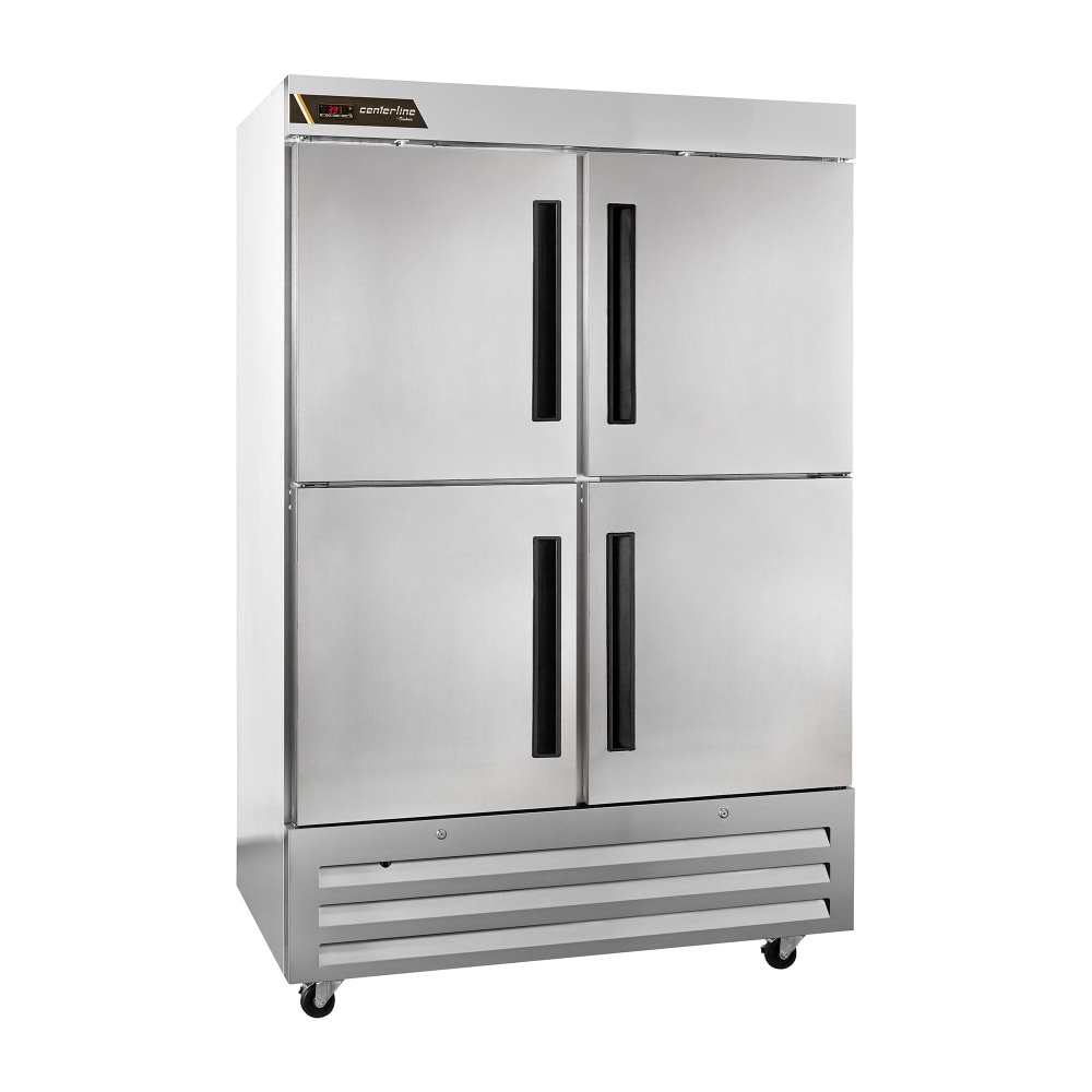 Centerline by Traulsen CLBM-49R-HS-LR 54" Two Section Reach In Refrigerator, (4) Left/Right Hinge Solid Doors, 115v