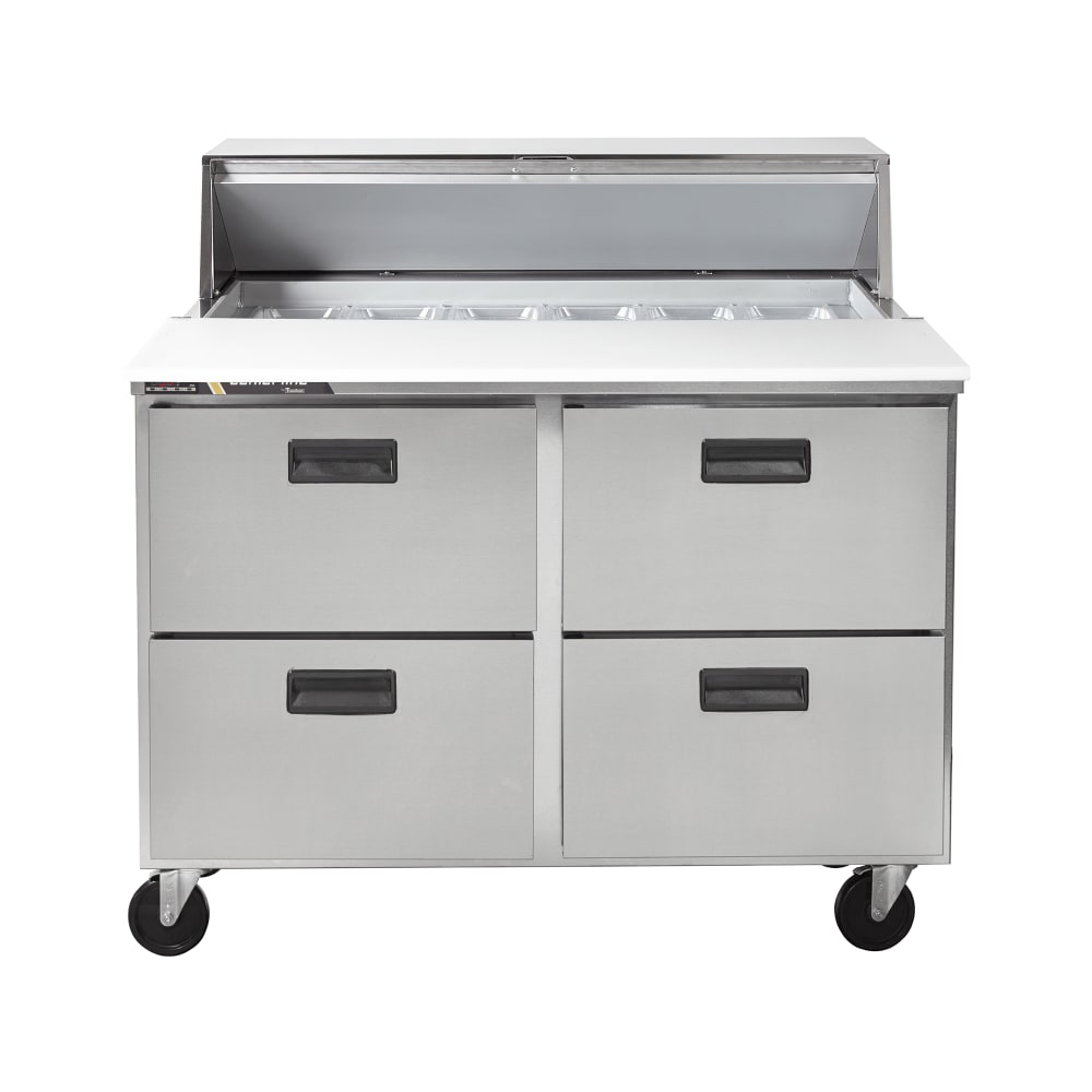 Centerline by Traulsen CLPT-4818-DW 48" Centerline™ Mega Top Sandwich/Salad Prep Table w/ Refrigerated Base, 115v