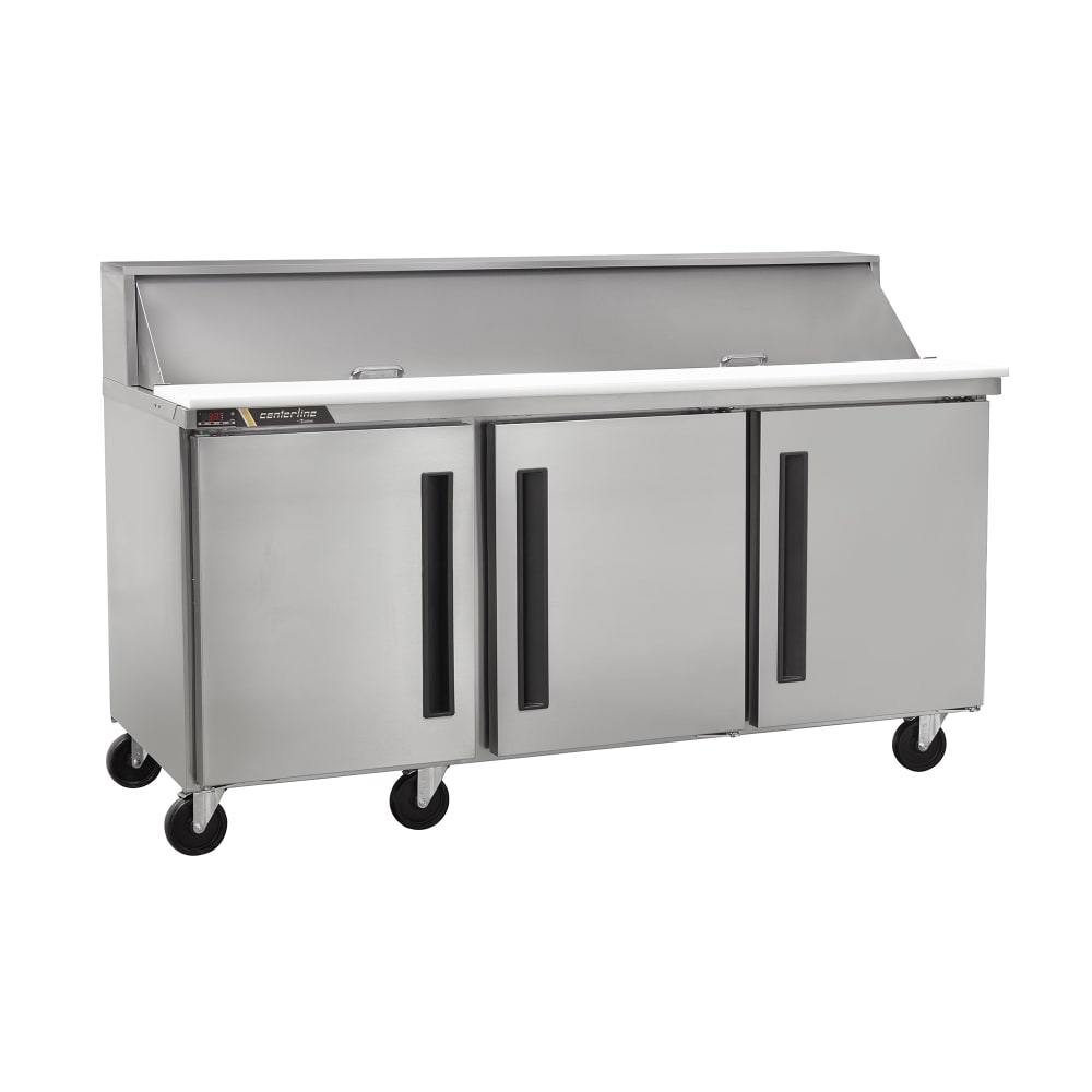 Centerline by Traulsen CLPT-7220-SD-LLL 72" Centerline™ Sandwich/Salad Prep Table w/ Refrigerated Base, 115v