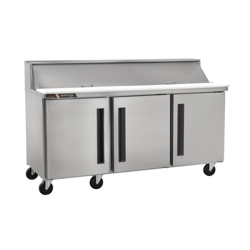 Centerline by Traulsen CLPT-7220-SD-LRR 72" Centerline™ Sandwich/Salad Prep Table w/ Refrigerated Base, 115v