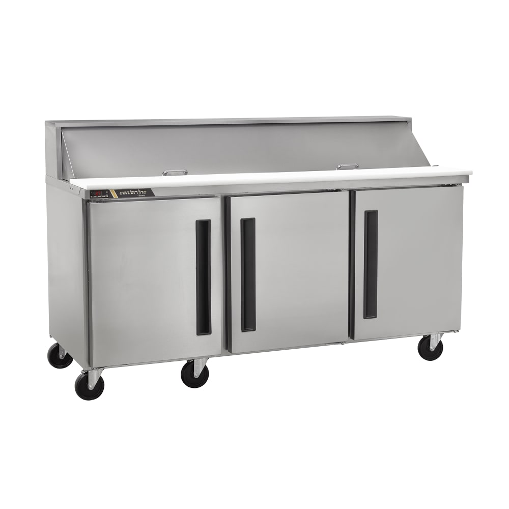 Centerline by Traulsen CLPT-7230-SD-RRR 72" Centerline™ Mega Top Sandwich/Salad Prep Table w/ Refrigerated Base, 115v