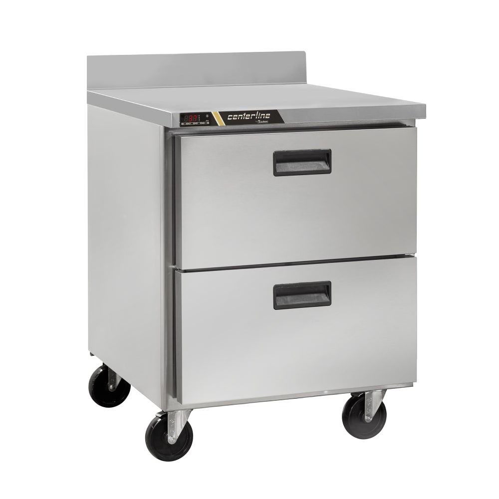 Centerline by Traulsen CLUC-27F-DW-WT 27" W Worktop Freezer w/ (1) Section & (2) Drawers, 115v