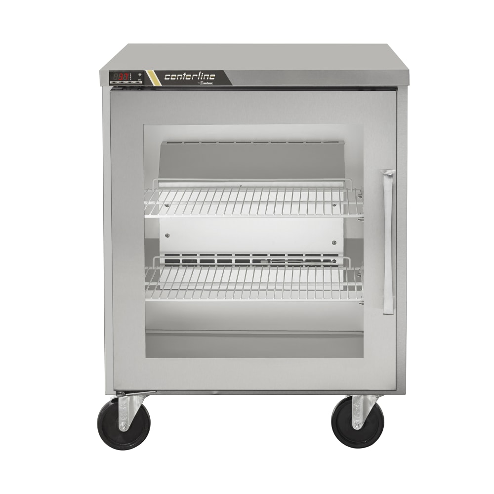 Centerline by Traulsen CLUC-27R-GD-L 27" W Undercounter Refrigerator w/ (1) Section & (1) Door, 115v