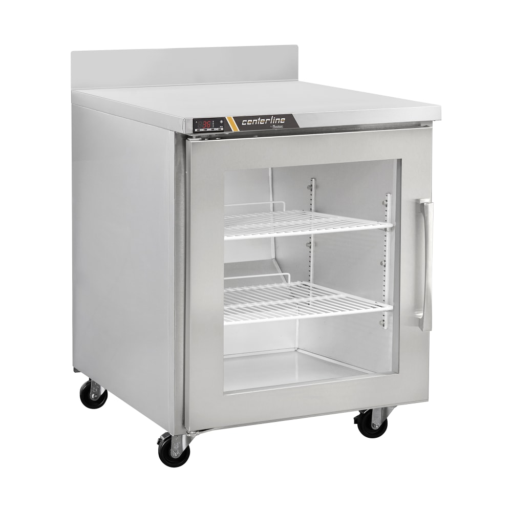 Centerline by Traulsen CLUC-27R-GD-WTL 27" Worktop Refrigerator w/ (1) Section, 115v