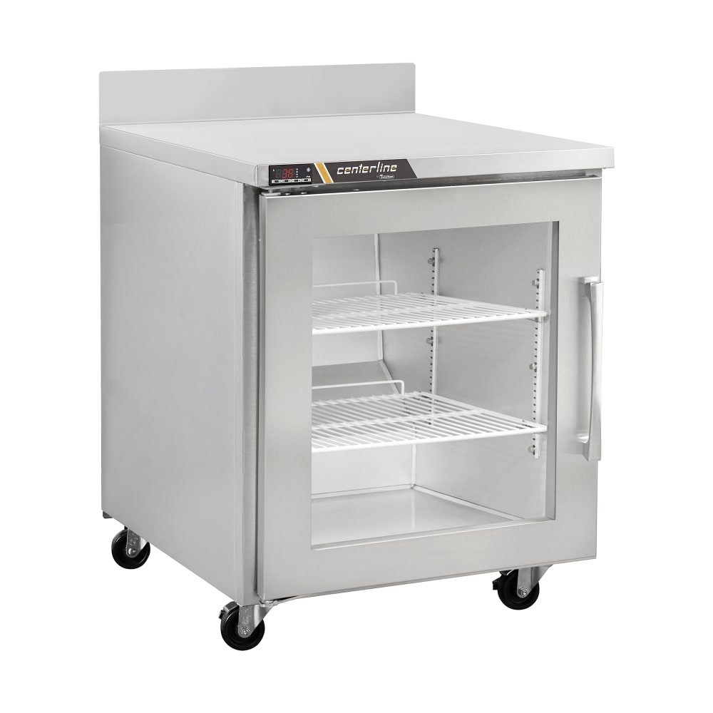 Centerline by Traulsen CLUC-27R-GD-WTR 27" Worktop Refrigerator w/ (1) Section, 115v