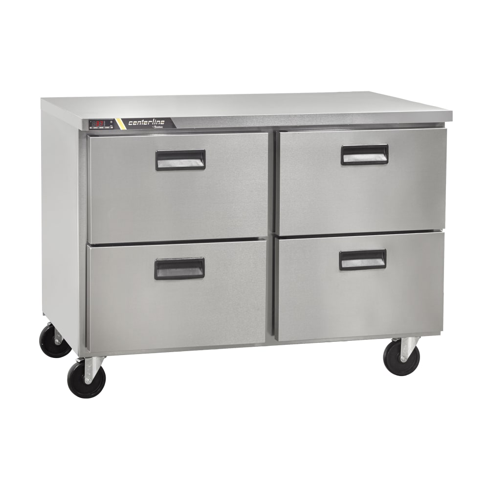 Centerline by Traulsen CLUC-48R-DW 48" W Undercounter Refrigerator w/ (2) Sections & (4) Drawers, 115v