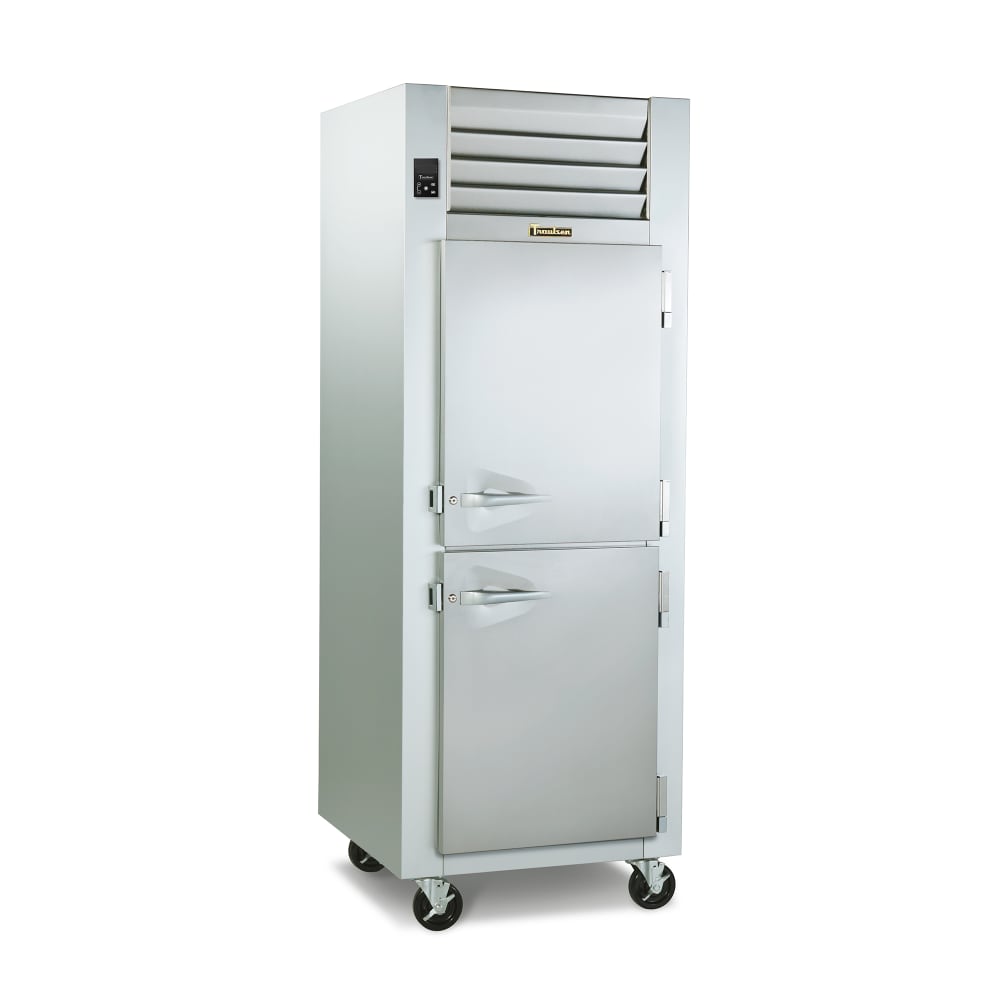 Traulsen G10002P 29 7/8" One Section Pass Thru Refrigerator, (4) Right Hinge Solid Doors, 115v