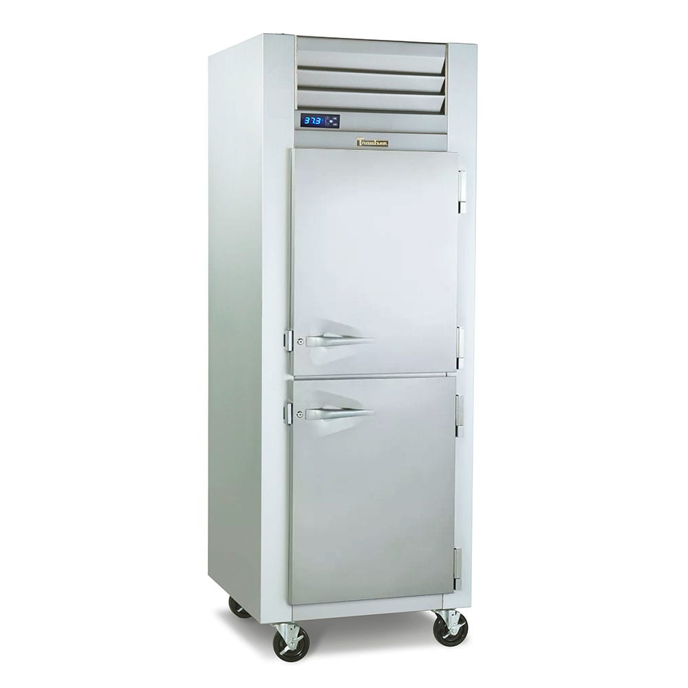 Traulsen G10003P 29 7/8" One Section Pass Thru Refrigerator, (4) Right Hinge Solid Doors, 115v