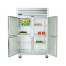 Traulsen G20004P 52 1/10" Two Section Pass Thru Refrigerator, (8) Left/Right Hinge Solid Doors, 115v thumbnail 4