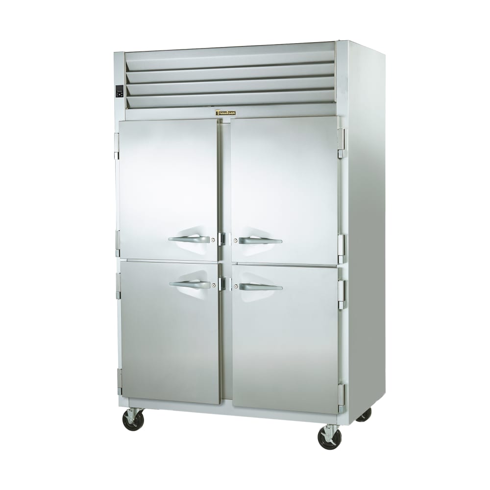 Traulsen G22002 52 1/8" Dealer's Choice Two Section Reach In Freezer, (4) Right Hinge Solid Doors, 115v