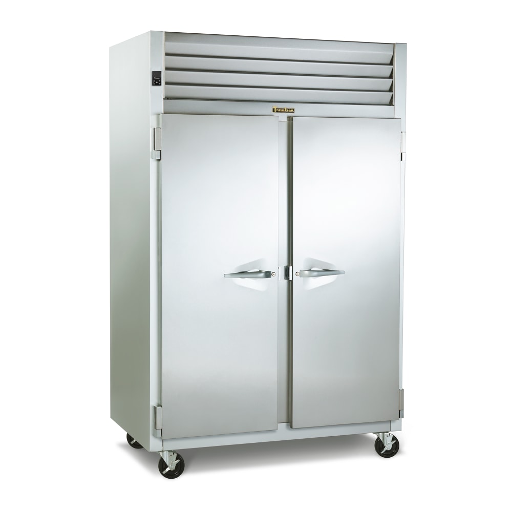 Traulsen G22012 52 1/8" Dealer's Choice Two Section Reach In Freezer, (2) Right Hinge Solid Doors, 115v