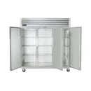 Traulsen G31310 76 3/8" Dealer's Choice Three Section Reach In Freezer, 3 Left/Right Hinge Solid Doors, 115/208-230v thumbnail 2